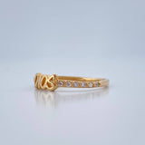 Anillo Dios 1.35gr / T7 / Oro Amarillo 18K %