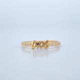 Anillo Dios 1.35gr / T7 / Oro Amarillo 18K %