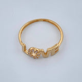 Anillo Love 1.3gr / T5 1/4 / Oro Amarillo 18K %