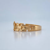 Anillo Corona Cadena Rx 1.95gr / T6 1/2 / Oro Amarillo 18K %