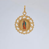 Dije Virgen De Guadalupe 1.2 g / 2.5 cm Oro Amarillo 18K