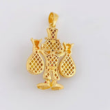 Dije Pato Bolsas Dinero 15.2g / 4.7cm Oro Amarillo 18K