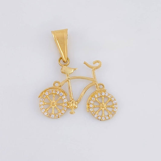 Dije Bicicleta 1.45g / 2.6cm Oro Amarillo 18K