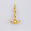 Dije Ancla 1.8g / 3.4cm Oro Amarillo 18K
