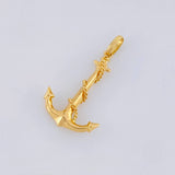 Dije Ancla 1.8g / 3.4cm Oro Amarillo 18K