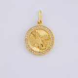 Dije Circulo San Miguel 2.25g / 2.4cm Oro Amarillo 18K