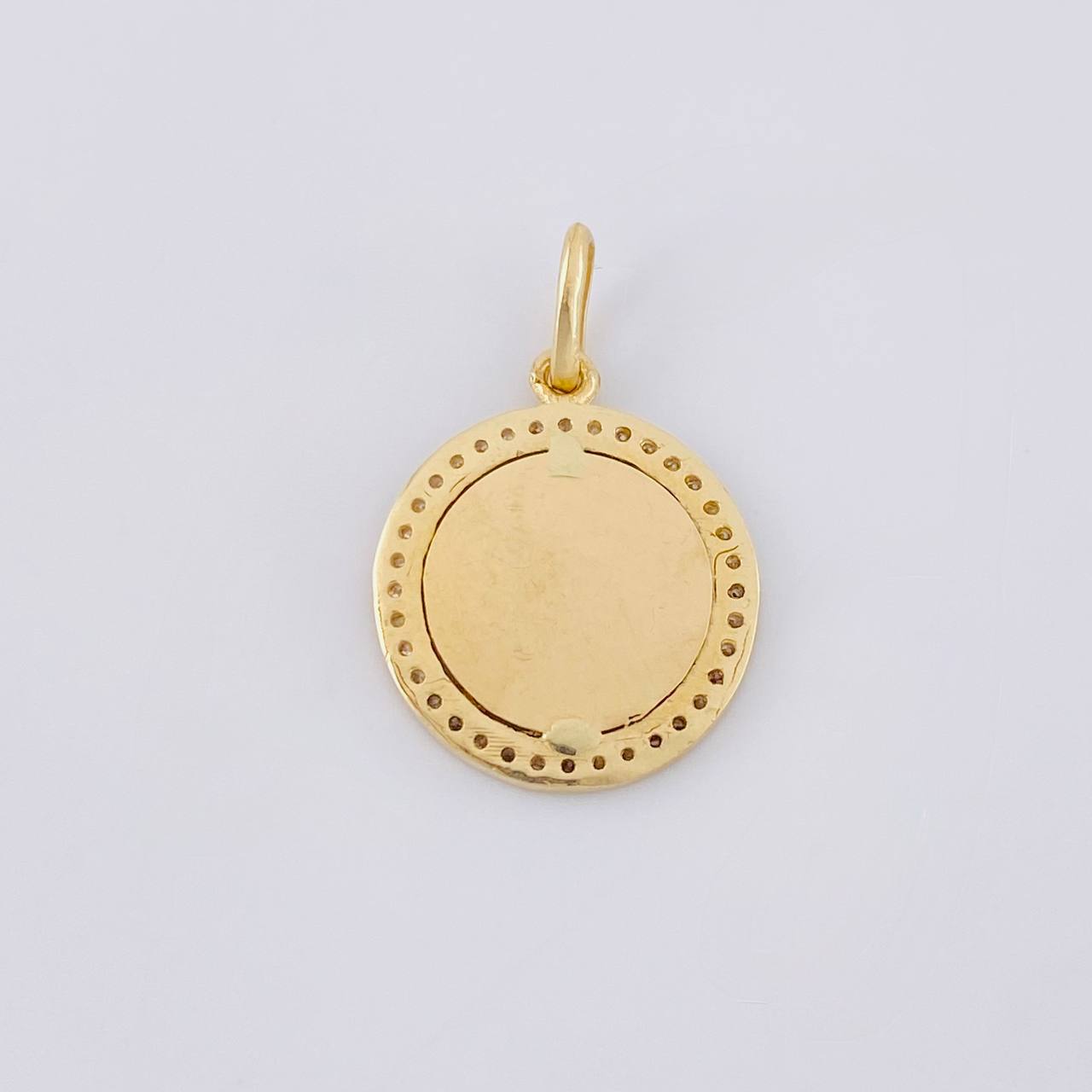 Dije Circulo San Miguel 2.25g / 2.4cm Oro Amarillo 18K