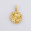 Dije Circulo San Miguel 2.25g / 2.5cm Oro Amarillo 18K