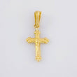 Dije Cruz Cristo 0.6g / 2.2cm Oro Amarillo 18K