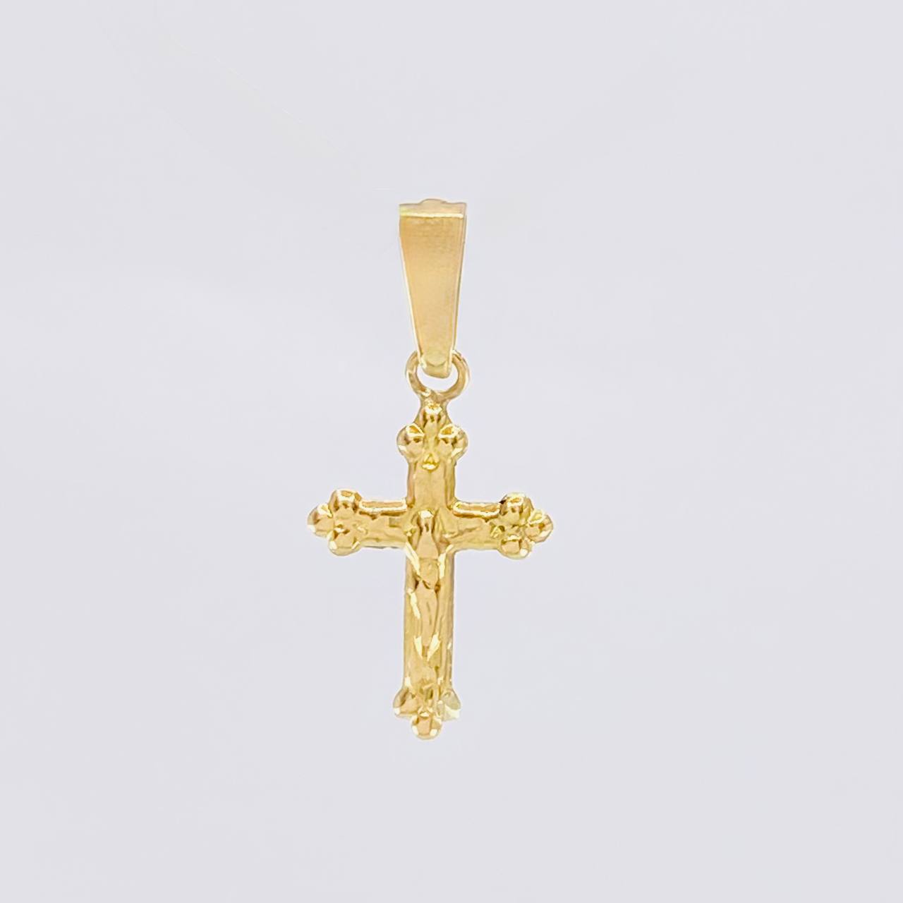 Dije Cruz Cristo 0.6g / 2.2cm Oro Amarillo 18K