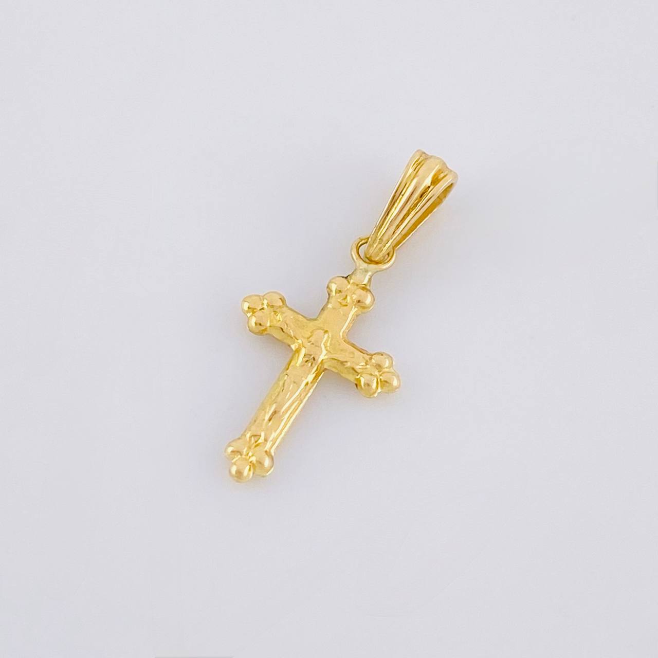 Dije Cruz Cristo 0.6g / 2.2cm Oro Amarillo 18K