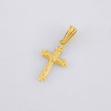 Dije Cruz Cristo 0.6g / 2.2cm Oro Amarillo 18K