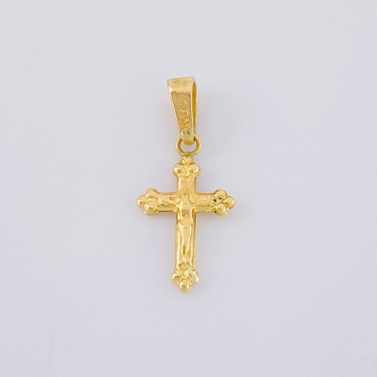 Dije Cruz Cristo 0.6g / 2.2cm Oro Amarillo 18K