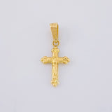 Dije Cruz Cristo 0.6g / 2.2cm Oro Amarillo 18K