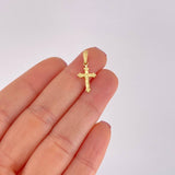 Dije Cruz Cristo 0.6g / 2.2cm Oro Amarillo 18K