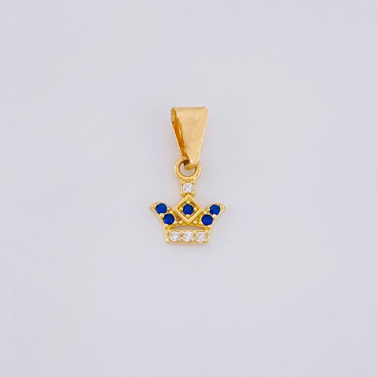 Dije Corona 0.3g / 1.3cm Oro Amarillo 18K