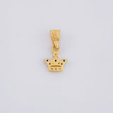 Dije Corona 0.3g / 1.3cm Oro Amarillo 18K
