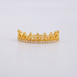 Anillo Carril Corazones 1.8g / T6 1/4 Oro Amarillo 18K