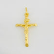 Dije Cruz Cristo 1.6g / 3.3cm Oro Amarillo 18K