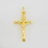 Dije Cruz Cristo 1.6g / 3.3cm Oro Amarillo 18K