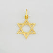 Dije Estrella de David 0.75g / 2cm Oro Amarillo 18K