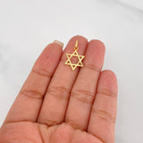 Dije Silueta Estrella Belén 0.75g / 2.2cm Oro Amarillo 18K