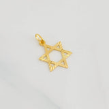 Dije Silueta Estrella Belén 1.05g / 2.5cm Oro Amarillo 18K