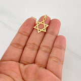 Dije Estrella de David 1.1g / 2.05cm Oro Amarillo 18K