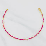 Pulso Tenis 1.75g / 16.5cm / 1.3mm Oro Amarillo 18K