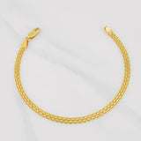 Pulso Chino 4.9g / 19cm / 3.75mm Oro Amarillo 18K