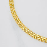 Pulso Chino 4.9g / 19cm / 3.75mm Oro Amarillo 18K