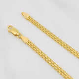 Pulso Chino 4.9g / 19cm / 3.75mm Oro Amarillo 18K