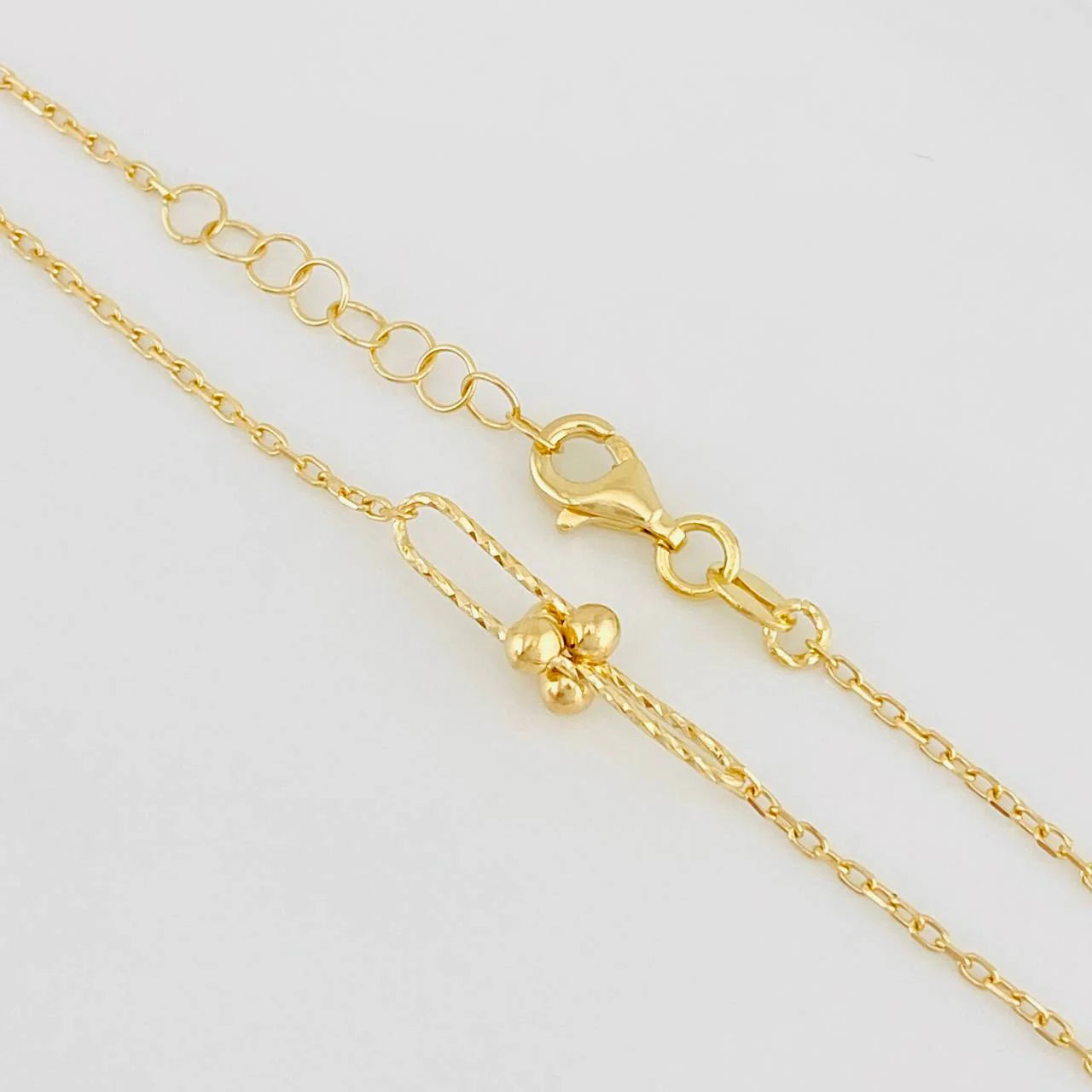 Pulso Aro Seguido Atomo 2.2g / 21cm / 1.1mm Oro Amarillo 18K