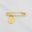 Herraje Clip 1.1g / 2.5cm Oro Amarillo 18K
