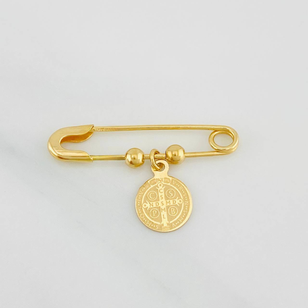 Herraje Clip 1.1g / 2.5cm Oro Amarillo 18K