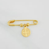 Herraje Clip 1.1g / 2.5cm Oro Amarillo 18K