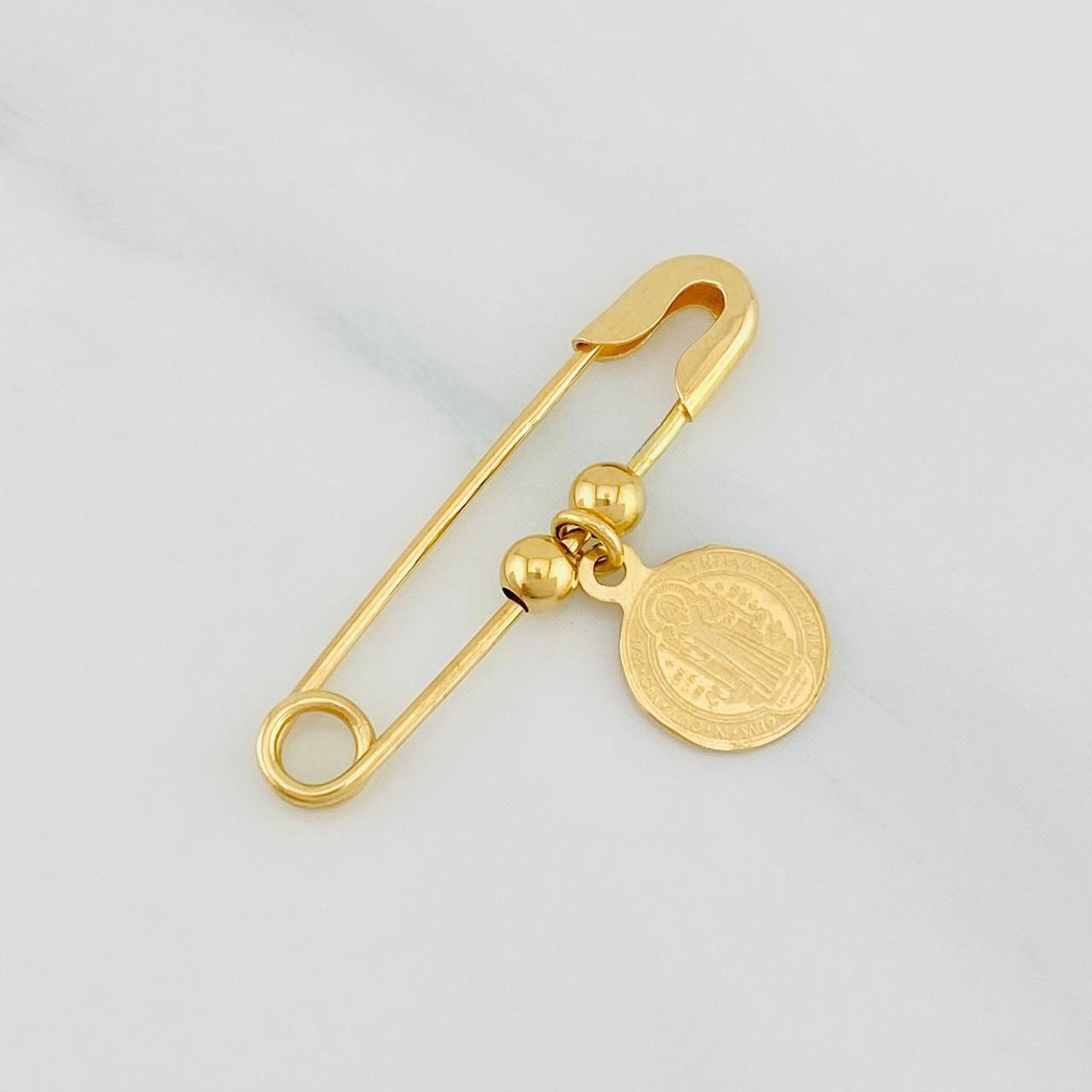 Herraje Clip 1.1g / 2.5cm Oro Amarillo 18K