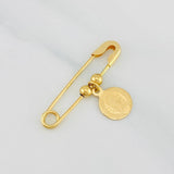 Herraje Clip 1.1g / 2.5cm Oro Amarillo 18K