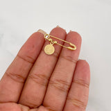 Herraje Clip 1.1g / 2.5cm Oro Amarillo 18K
