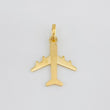 Dije Avion 1.2g / 2.05cm Oro Amarillo 18K