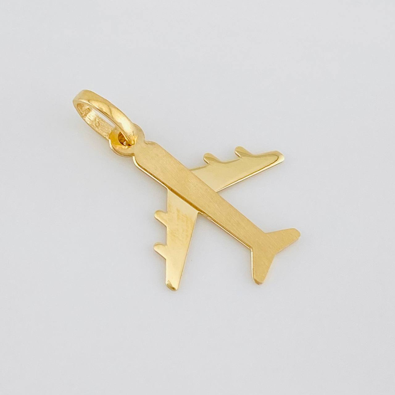 Dije Avion 1.2g / 2.5cm Oro Amarillo 18K