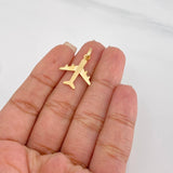 Dije Avion 1.2g / 2.5cm Oro Amarillo 18K