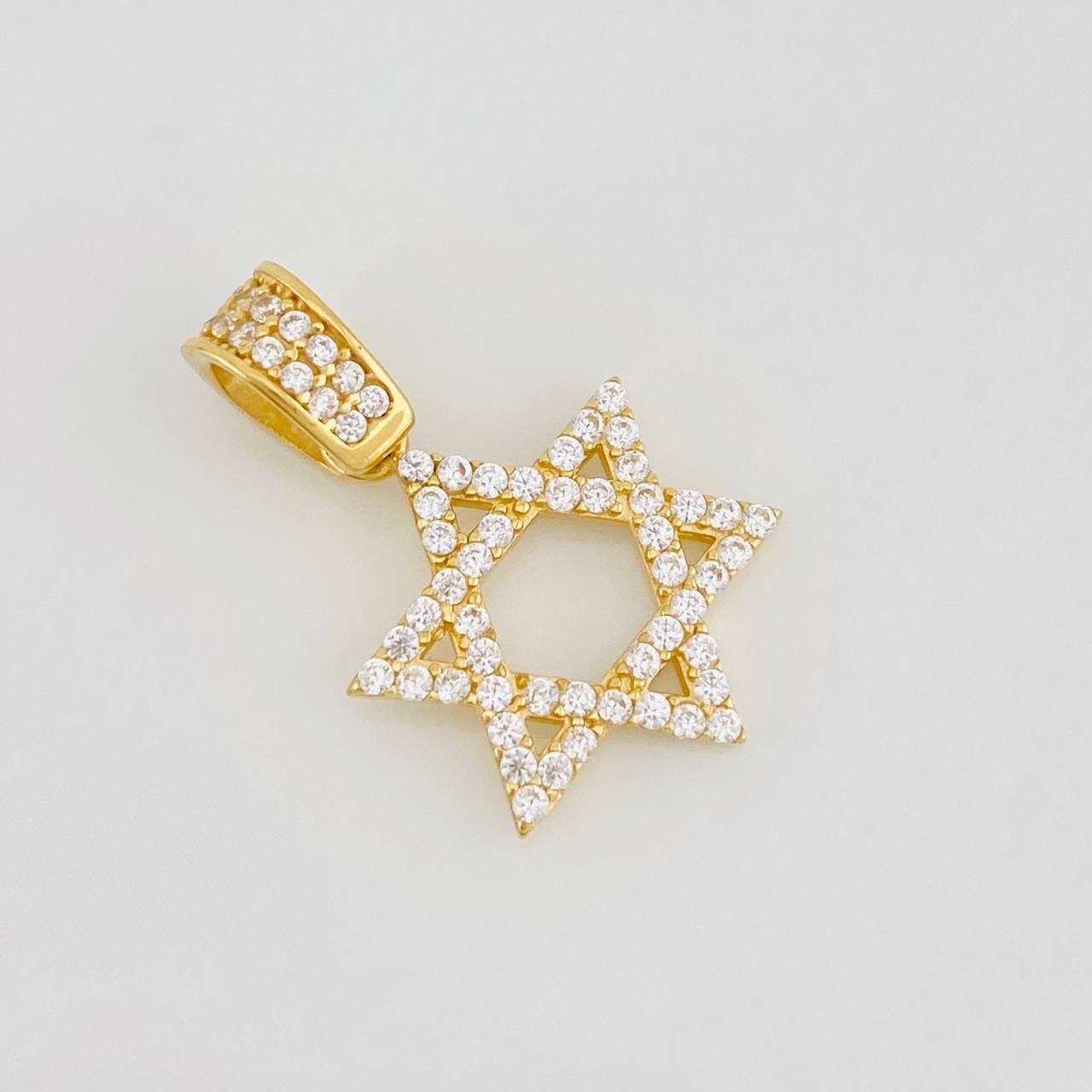 Dije Estrella de David 1.45g / 2cm Oro Amarillo 18K