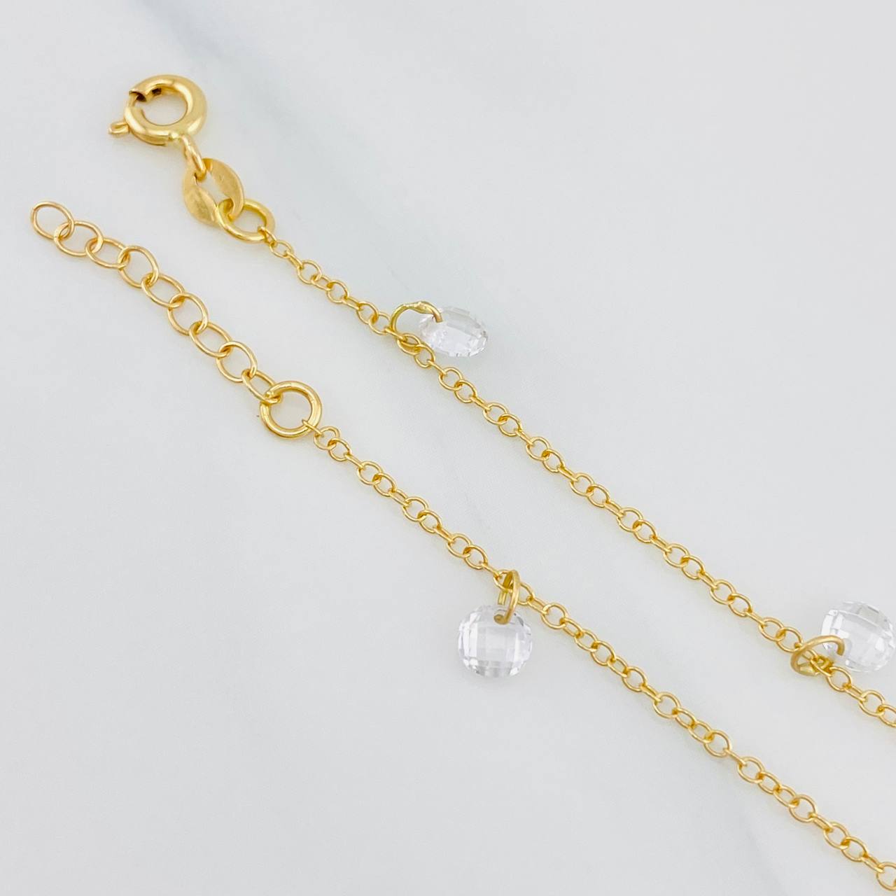 Pulso Rolo 1.35g / 17.05cm / 0.77mm Oro Amarillo 18K