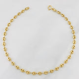 Tobillera GC 3.2g / 25.05cm / 3.66mm Oro Amarillo 18K