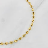 Tobillera GC 3.1g / 25.05cm / 3.5mm Oro Amarillo 18K