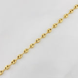 Tobillera GC 3.1g / 25.05cm / 3.5mm Oro Amarillo 18K