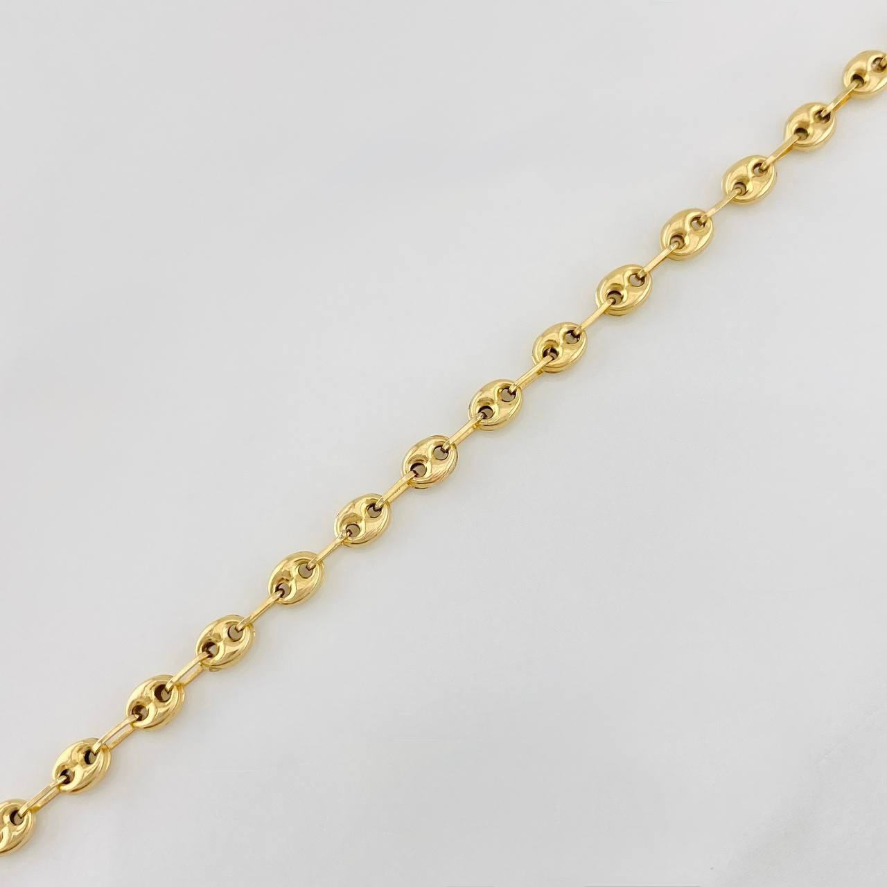 Tobillera GC 2.9g / 25cm / 3.54mm Oro Amarillo 18K