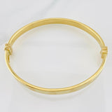Pulso Aro Tornillo 6.7g / 19cm / 6.03mm Oro Amarillo 18K