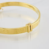 Pulso Aro Tornillo 6.7g / 19cm / 6.03mm Oro Amarillo 18K